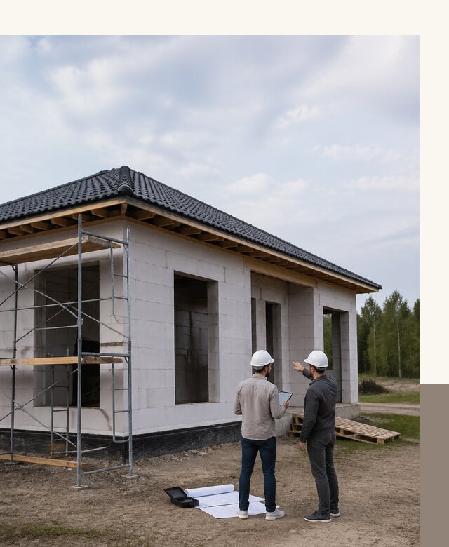 Проектирование одноэтажных домов из газобетона в Комсомольске-на-Амуре
